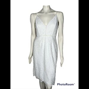 Astr The Label White Lace Dress